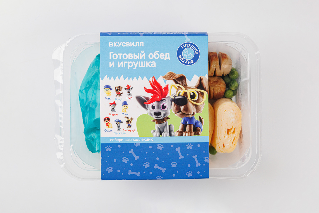

Омлет с колбасками и зеленым горошком, 150 г