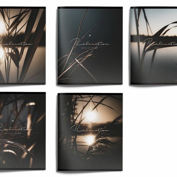 Тетрадь LOREX Days mood, А5, 96 листов, в клетку, на скрепке, в ассортименте 1шт