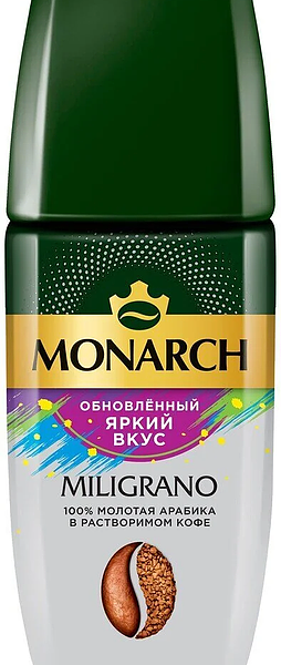 Кофе Monarch Miligrano растворимый с молотым 90 г