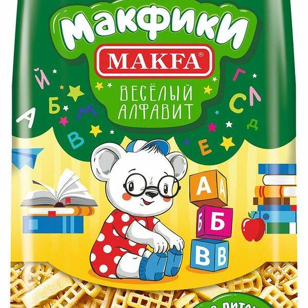 Макаронные изделия Makfa Макфики Веселый алфавит 300 г