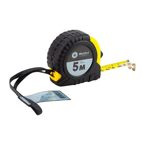 Рулетка Wellfort 5м х 19мм