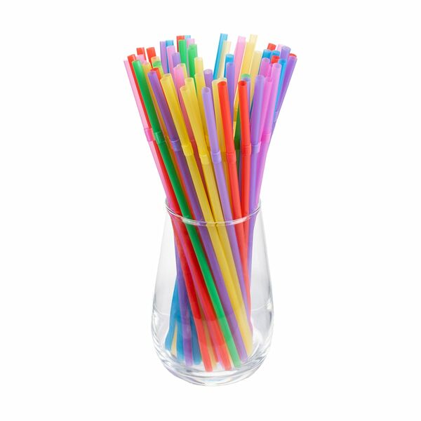 Трубочка коктейльная, PARTY, 140 шт., в ассортименте