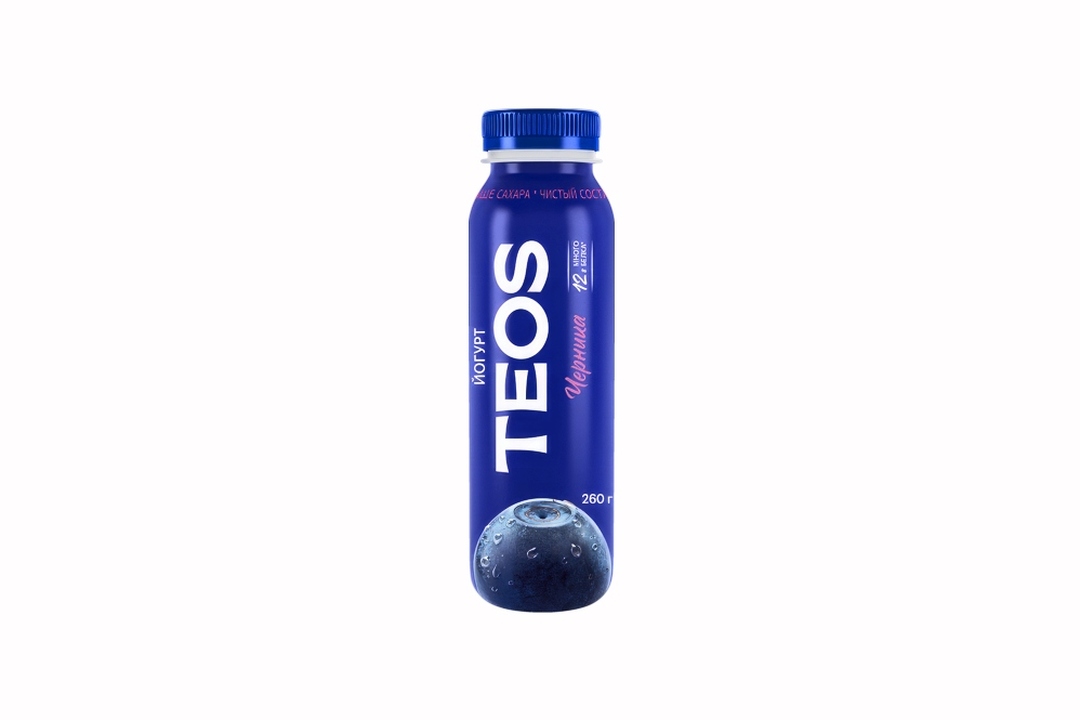 

Йогурт Teos Active Черника 1.8% 260 мл