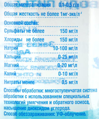 

Вода питьевая Родник Прикамья газированная 1.5 л