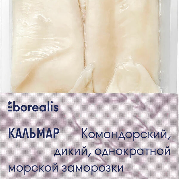 Кальмар Borealis Командорский тушка без кожи