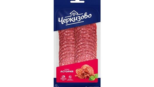 Салями сырокопчёная полусухая Черкизово Астория, нарезка 85 г