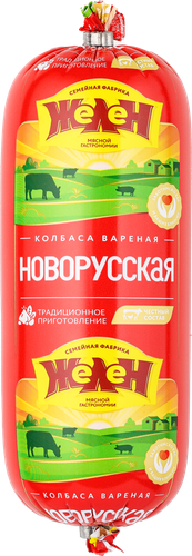 

Колбаса вареная Желен Новорусская 400 г