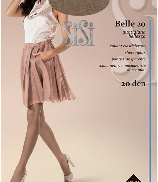 Колготки SiSi Belle 20 Miele Светло-бежевый Размер 3