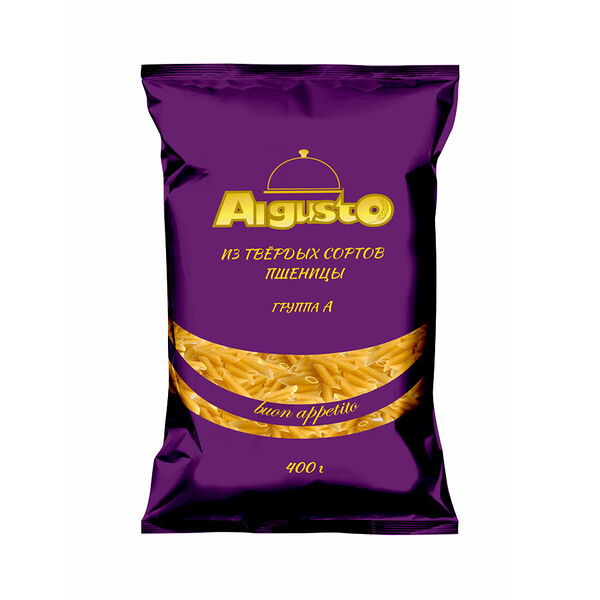 Макаронные изделия Algusto Перья рифленые грА ф 0,4кг
