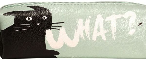 Пенал-тубус Lorex Tube Wayward Cat на молнии 4*6*20см