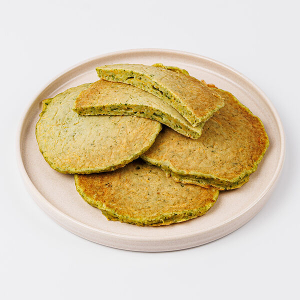 Оладьи с тыквой и шпинатом, кафе, 160г