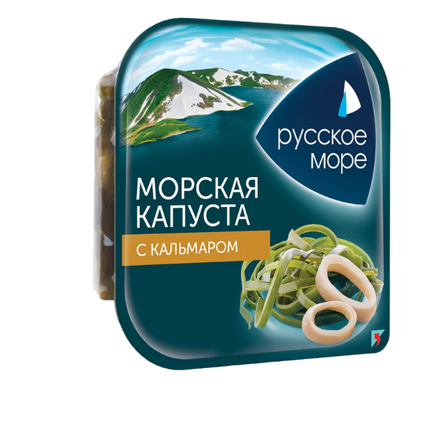 Морская капуста маринованная Русское море классическая, 200г