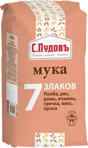 

Мука многозлаковая С.Пудовъ 7 злаков 500 г