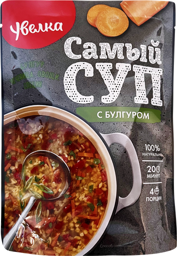 

Суп Увелка с булгуром 150 г