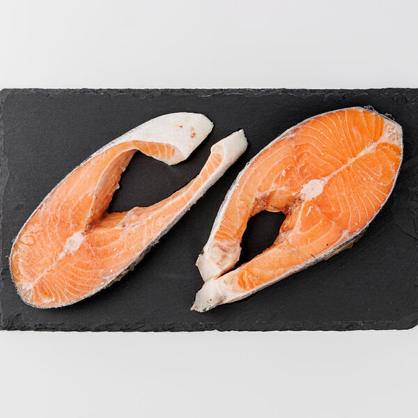 Семга атлантическая Вкусвилл стейк замороженный