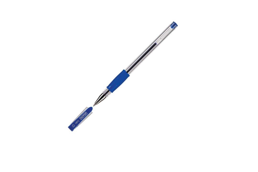 

Ручка гелевая Attache Town неавтоматическая синяя (толщина линии 0,5 мм)