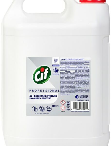 Чистящее средство Сиф Дезинфицирующее 5л