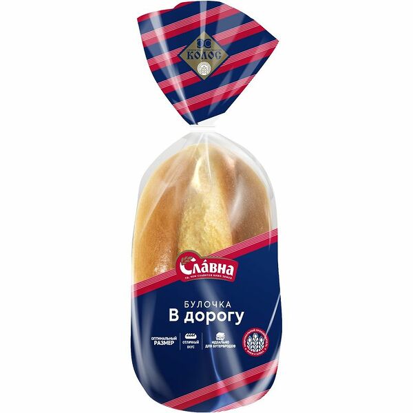 Булочка Колос в дорогу