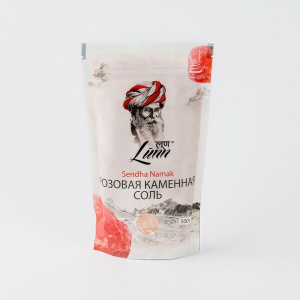 Соль Lunn Розовая 500г