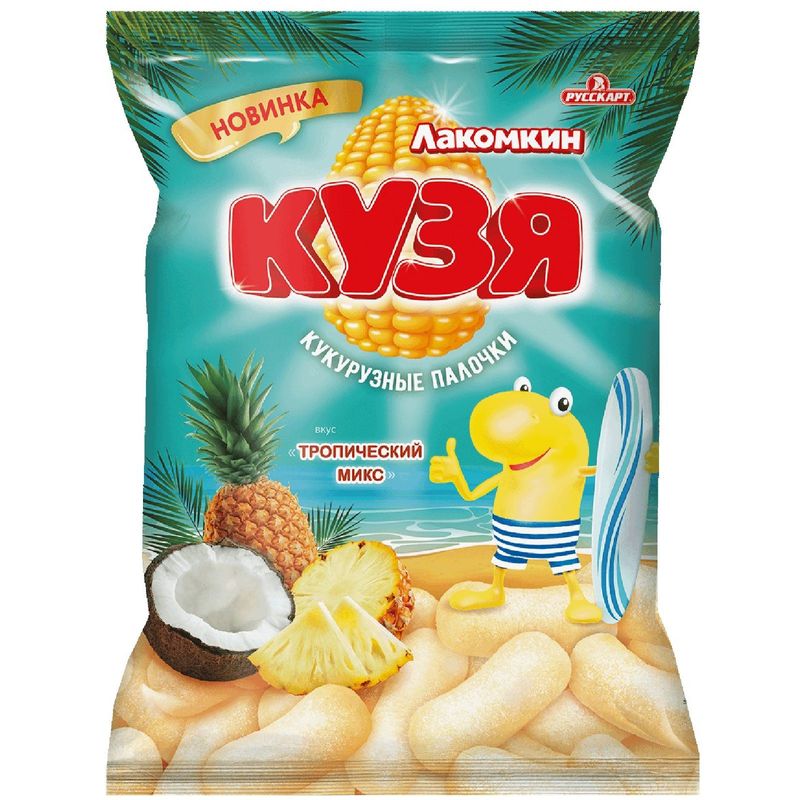 

Палочки кукурузные Кузя Лакомкин Тропический микс 100 г