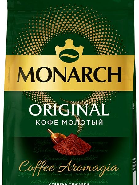 Кофе жареный молотый Monarch Original 70г