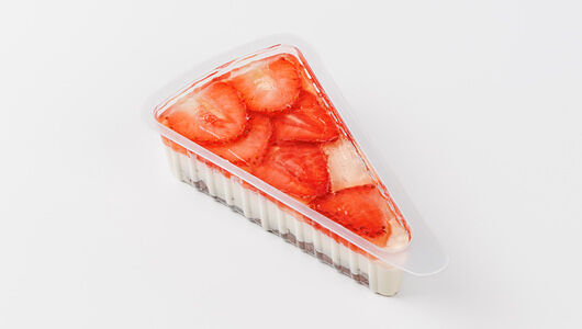 Чизкейк Вкусвилл с клубникой, 150 г