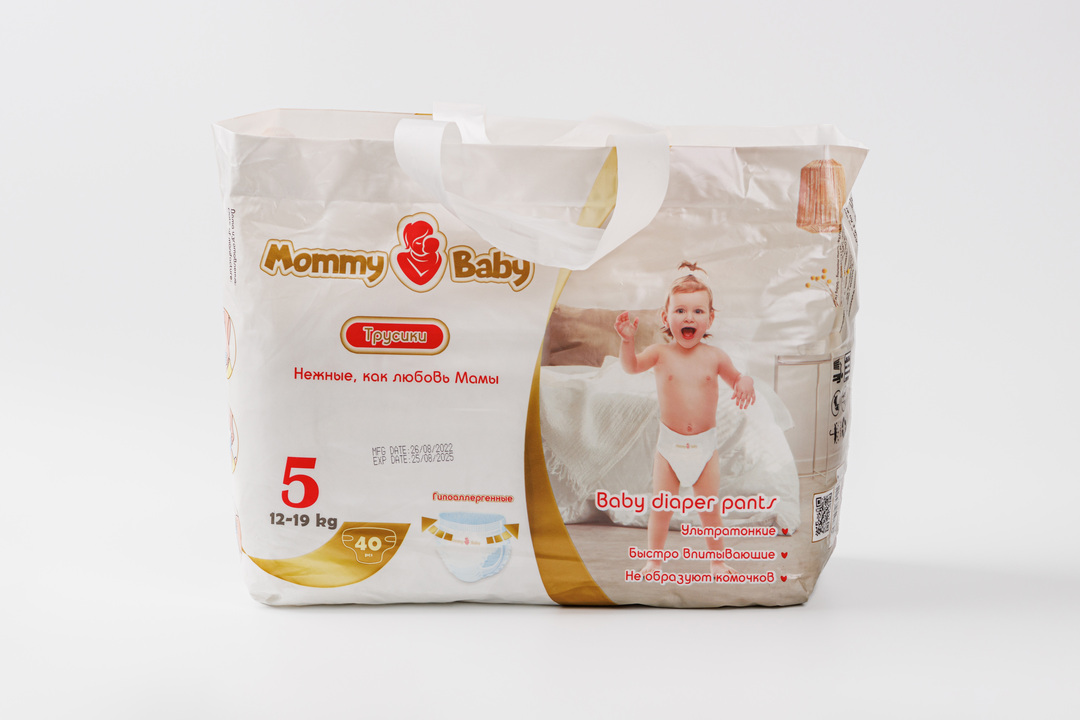 

Подгузники-трусики Mommy Baby, размер 5 12-19 кг, 40 шт., Вп