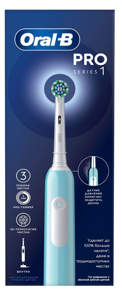 

Зубная щетка Oral-B Pro Series 1 электрическая с зарядным устройством