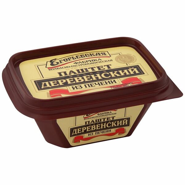 Паштет из печени Егорьевская КГФ Деревенский, 150г