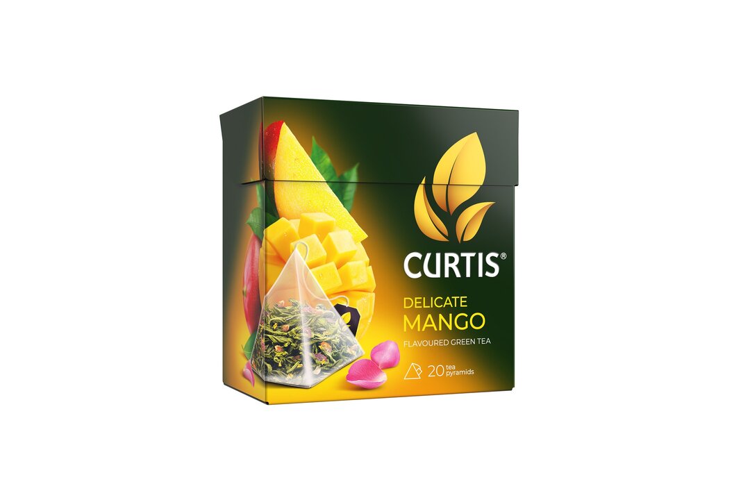 

Чай зеленый Curtis Delicate Mango в пирамидках 36 г