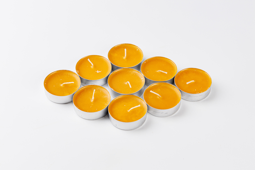 

Свечи чайные "Молоко-Мёд", 9 шт