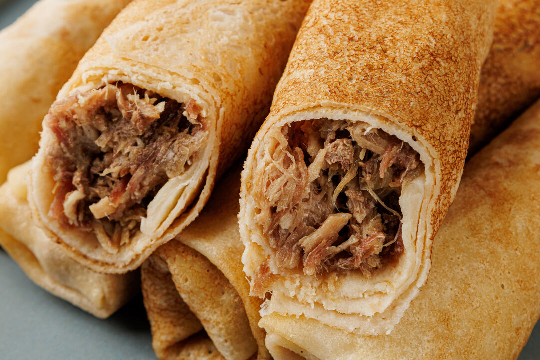 

Блинчики замороженные с рубленым мясом