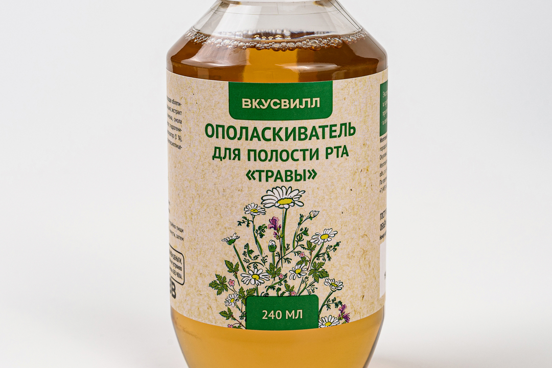 

Ополаскиватель для полости рта ВкусВилл "Травы"