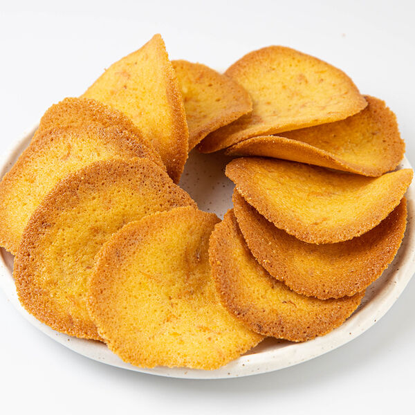 Печенье Туиль с морковью и апельсином