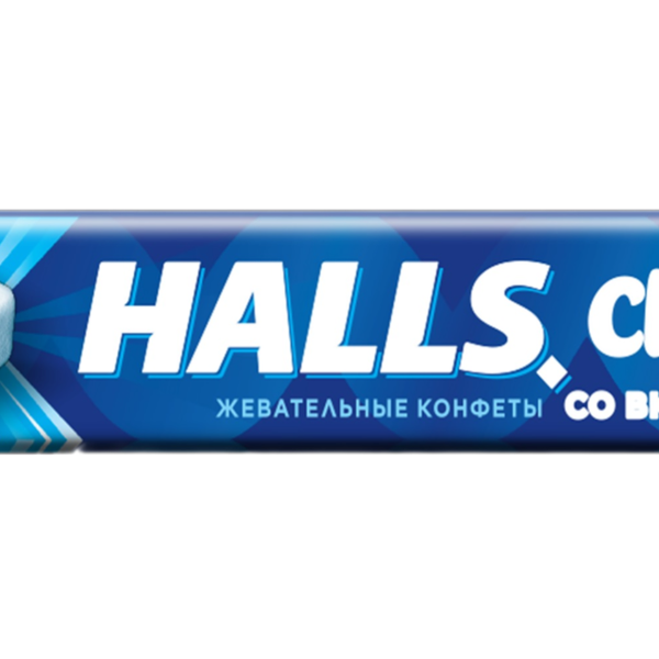 Жевательные конфеты Halls Fresh&Chewy со вкусом мяты, 47 г