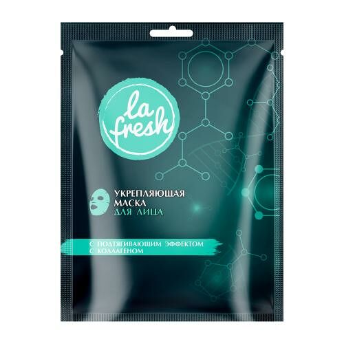 Маска для лица Laf тканевая Укрепляющая с коллагеном 25 г