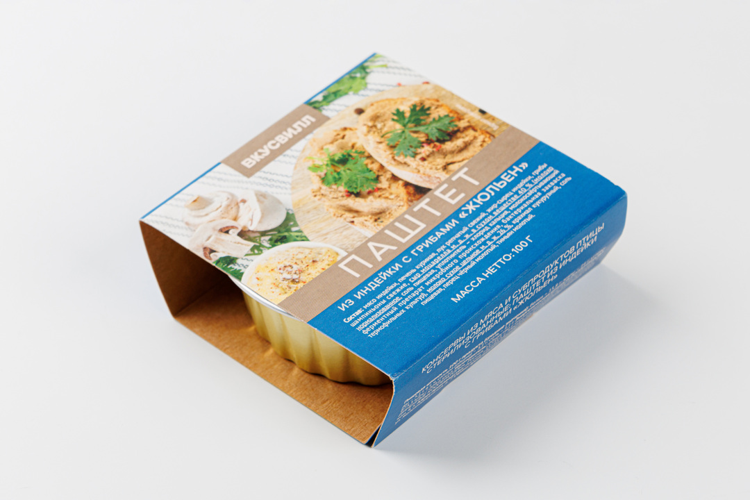 

Паштет из индейки с грибами Жюльен