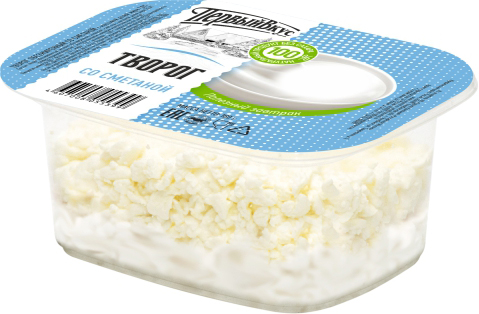 

Творог Первый вкус со сметаной 7% 130 г