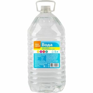 Вода Моя цена негазированная в Магнит со скидкой –20%