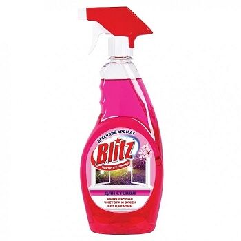 Средство для стекол Blitz весенний аромат 500 мл