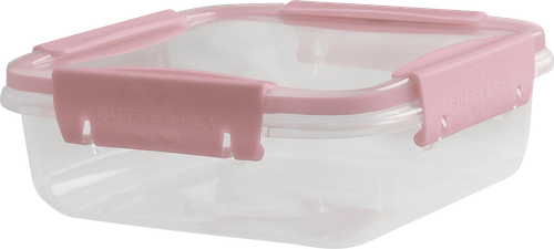 

Контейнер герметичный Butterfly розовый 800 мл