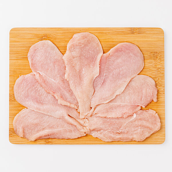 Стейк из филе грудки цыпленка охл.