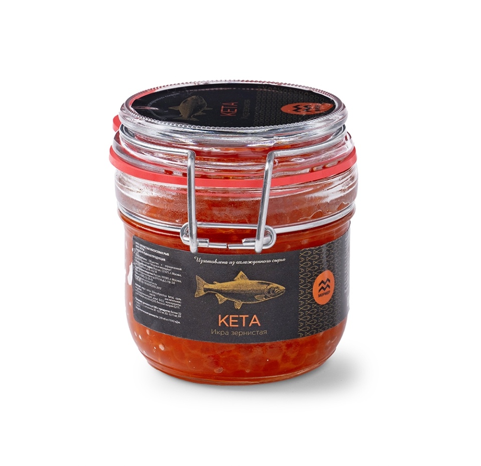 

Икра лососевая Мормер зернистая кеты соленая 230 г