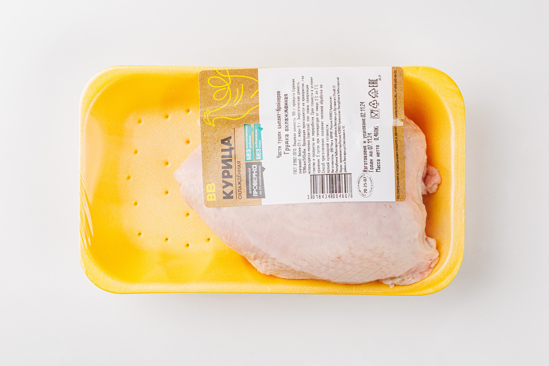 

Грудка ВкусВилл цыплят-бройлеров, вес