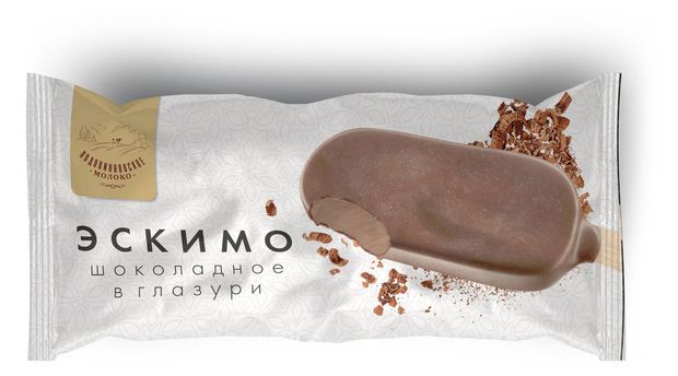 

Мороженое Подовинновское Молоко Эскимо шоколадное 15% БЗМЖ 70 г