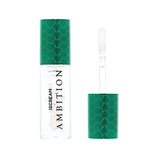 Масло для губ Iscream Ambition оттенок 01 серебро, 4 мл