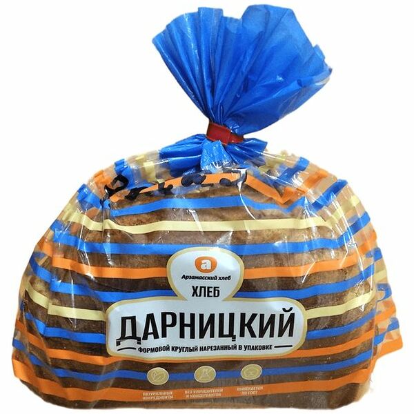 Хлеб Арзамасхлеб Дарницкий формовой круглый нарезка