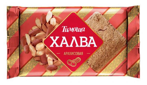 

Халва Тимоша арахисовая 250г