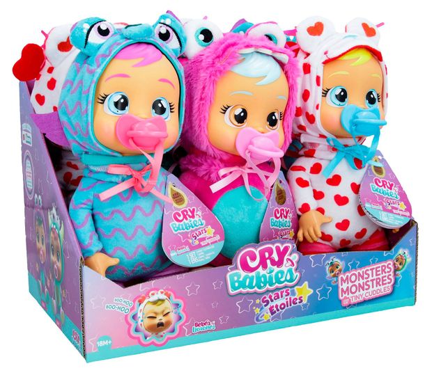 

Кукла Cry Babies Джоджо Малышка Монстрик плачущая 25 см дизайн в ассортименте