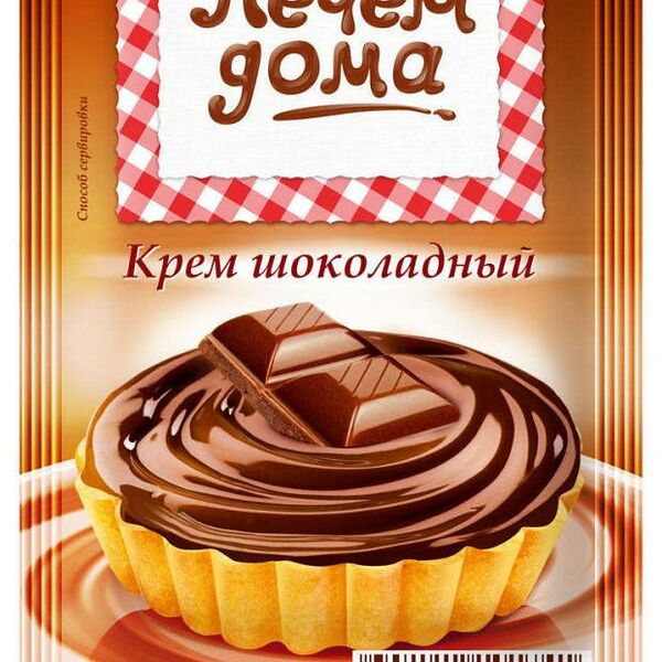 Крем заварной Печем дома Шоколадный